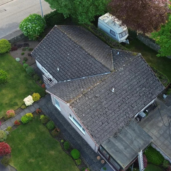 Roof Clean (Before)