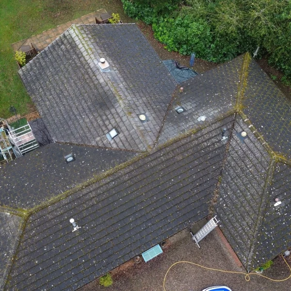 Roof Clean (Before)